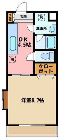 ブリランテヴィータの物件間取画像